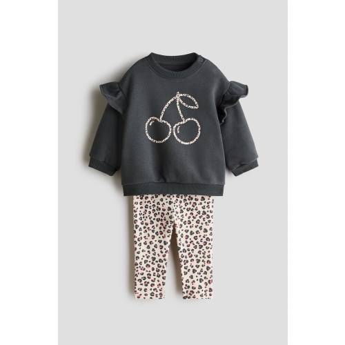 2-PIECE SWEATSHIRT AND LEGGINGS SET