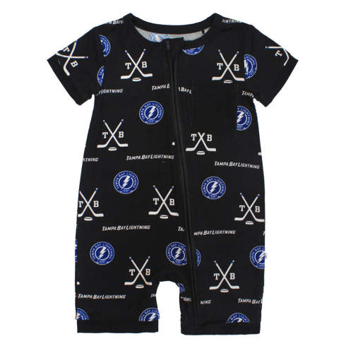 Baby Tampa Bay Lightning Emerson and Friends Classic Shortie Romper
