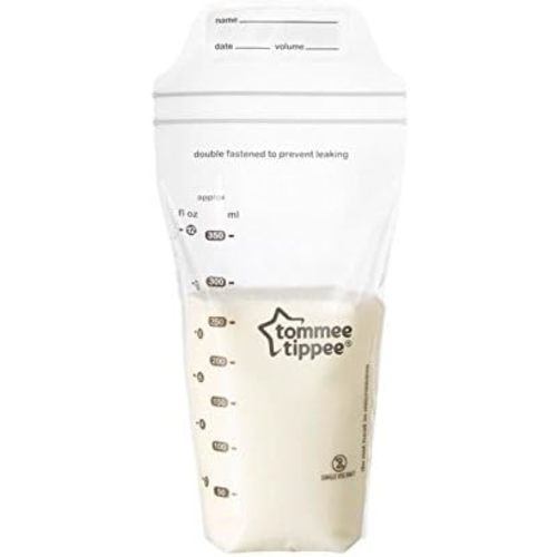 Tommee Tippee Closer to Nature Breast Milk Storage Bags, 36-Count