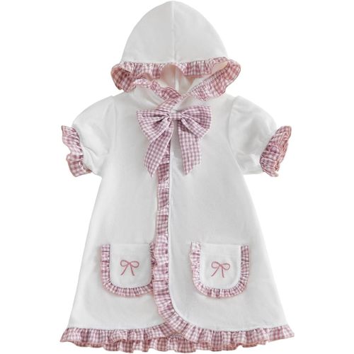 Balaflyie Little Girl Swim Cover Up Summer Beach Bath Terry Swimsuit Coverups for Toddlers&Babies