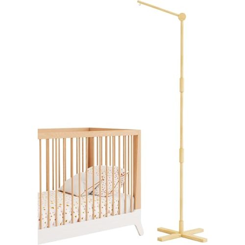 Crib Mobile Arm Wooden Floor Standing - 61in