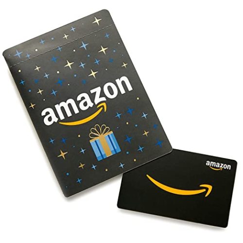 Amazon.com Gift Card for any Amount in a Secure Sleeve - Amazon Smile Gift Card