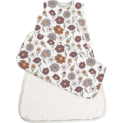 GUNAMUNA Sleep Sacks for Babies Toddlers and Newborns, Easy Changing Diaper Zipper, Cozy, 2.5 TOG