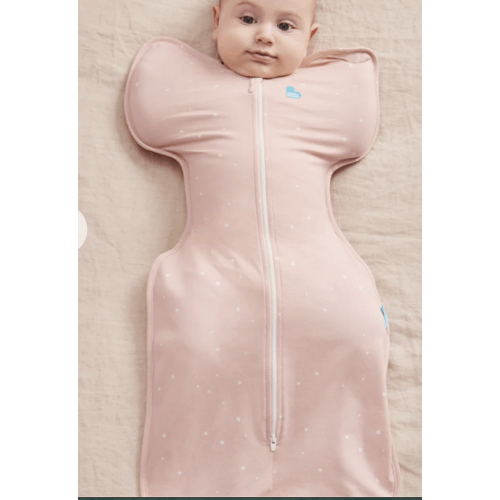 Swaddle Up™ 1.0 TOG Cotton Powder Pink Twinkle