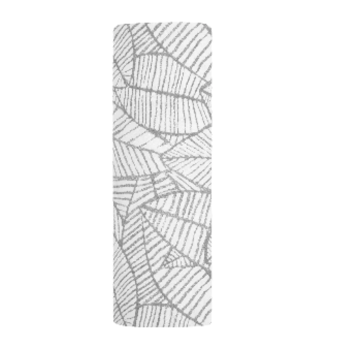 Leaf Print Comfort Knit Baby Swaddle | aden + anais
