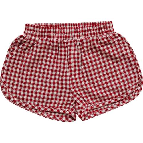 Red Gingham Shorts – Mebie Baby