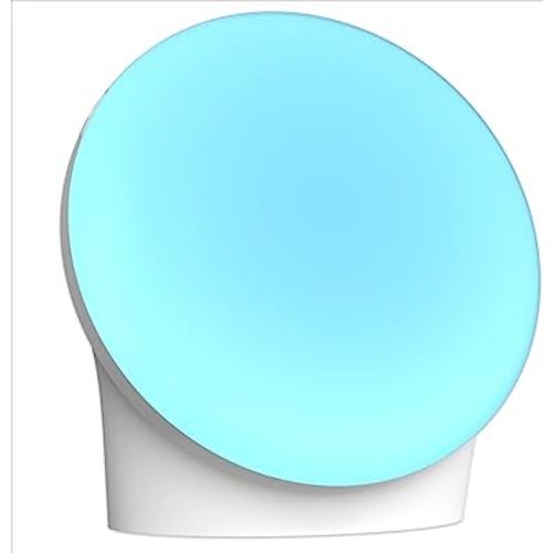 BrownNoise Electric Night Light for Baby 12 Colors Reading Lights for Indoor Use and 10 Adjustable Brightness for Baby Adult Kids