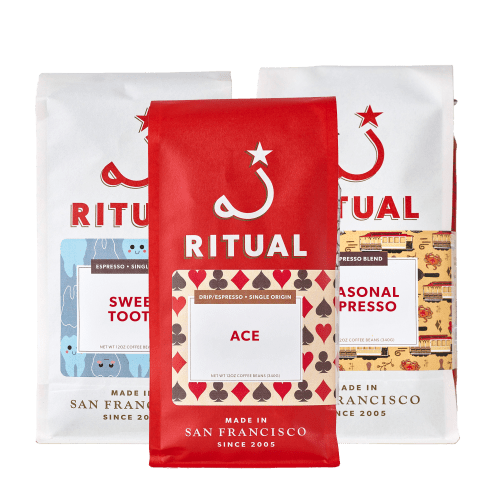 “Three’s A Charm” Espresso Gift Set
