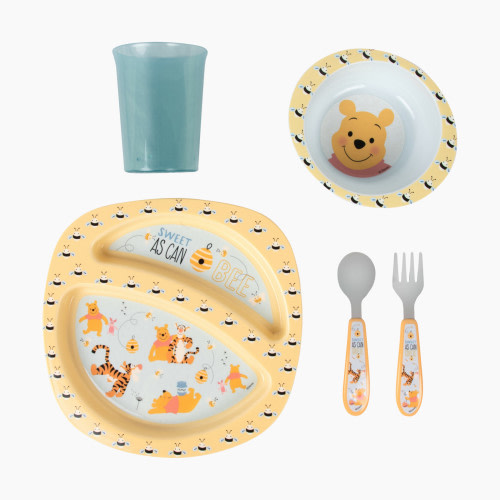 The First Years Disney 5 Piece Toddler Mealtime Set - Winnie The Pooh