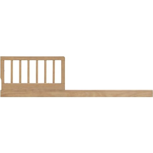 Soho Baby Everlee Island Crib to Toddler Bed Guard Rail Conversion Kit, Honey Wood
