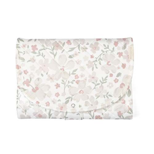 Organic Portable Changing Mat - Blossom