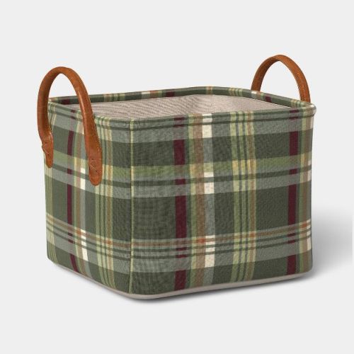 Fabric Basket Plaid - Threshold™
