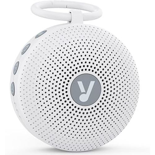 Portable Noise Machine for Baby Adult with 21 Natural Soothing Sound, Memory Function, Powerful Battery & 32 Levels of Volume, Noise Canceling for Sleeping, Sleep Sound Timer Therapy for Home, Travel