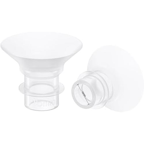 eufy Security Original 15mm Sizing Inserts (2-Pack) for Wearable Breast Pump S1/S1 Pro/E10/E20, Silicone Sizing Inserts, Easy to Install and Use, Comfortable and Precise Fit for Better Suction