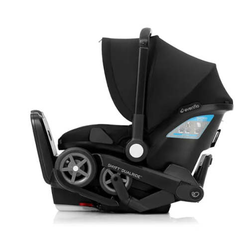 Dualride Infant Car Seat and Stroller Combo - Black