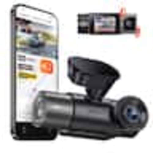 Rexing - BC500 In-Car Baby Cam with Monitor – HD 1080p & Infrared Night Vision - Black