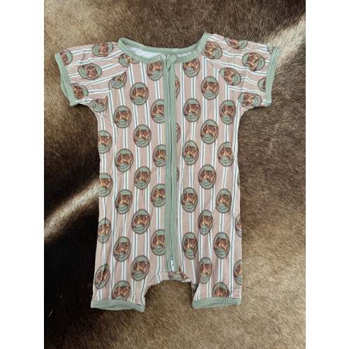 Sage Buckskin Bamboo Shortie