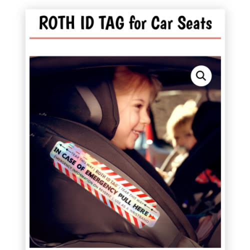ROTH ID TAG Kit - ROTH ID TAG | Emergency Contact Identification Systems