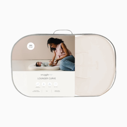 Lounger Curve + Muslin Cover Set | Natural