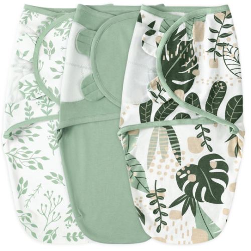 Yoofoss Baby Swaddles for Newborns 100% Organic Cotton, Adjustable Swaddle Sleep Sack 3-6 Months Newborn Swaddle Sack, Breathable Soft(Medium)