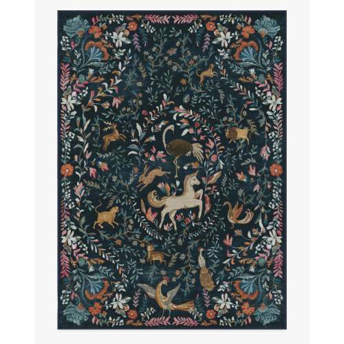Dreamweaver Blue Multicolor Rug by Iris Apfel | Ruggable US