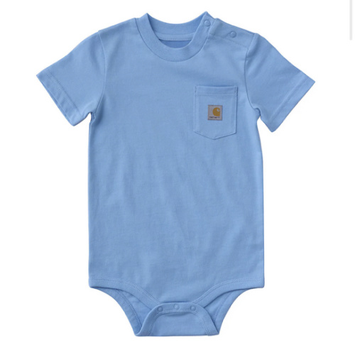 Kids' Short Sleeve Pocket Bodysuit (Baby) | Carhartt