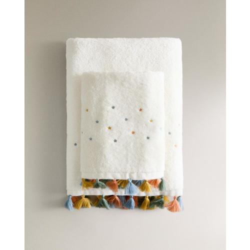 CHILDREN'S TASSEL BATH TOWEL - BATHROOM - KIDS AND BABY | Zara Home United States of America
