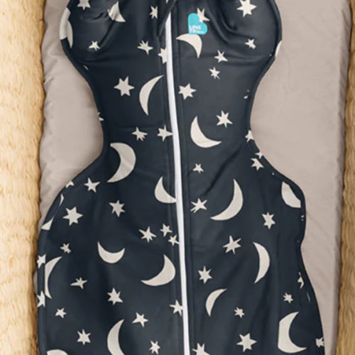 Swaddle Up™ 1.0 TOG Cotton Charcoal Big Sky