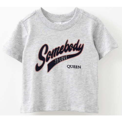 Queen Short Sleeve Graphic Print Tee