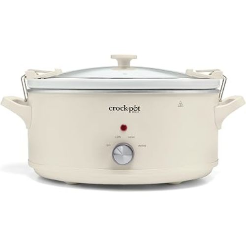 Crock-Pot 10QT Manual CNC Slow Cooker, Oat Milk
