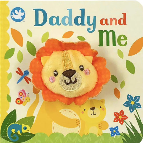 Daddy and Me - Children's Finger Puppet Board Book, Ages 1-3