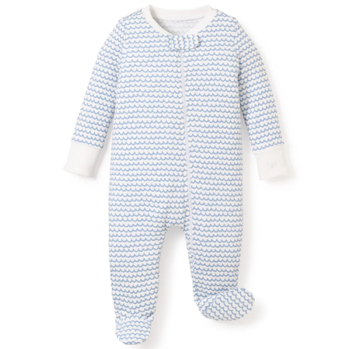 Baby's Pima Romper in La Mer