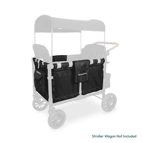 Carriage Fabric Replacement - Black Camo Color
