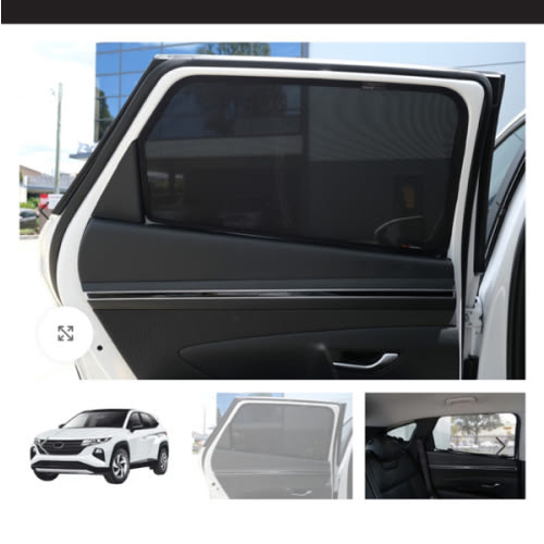 Hyundai Tucson 4th Generation Car Window Shades (NX4; 2021-Present) - Snap Shades