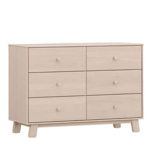 Hudson Modern 6-Drawer Assembled Double Dresser