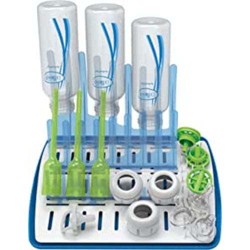 Dr. Brown's Folding Baby Bottle Drying Rack for Easy Storage, Dry Nipples, Pacifiers and Other Baby Essentials, BPA-free : Baby