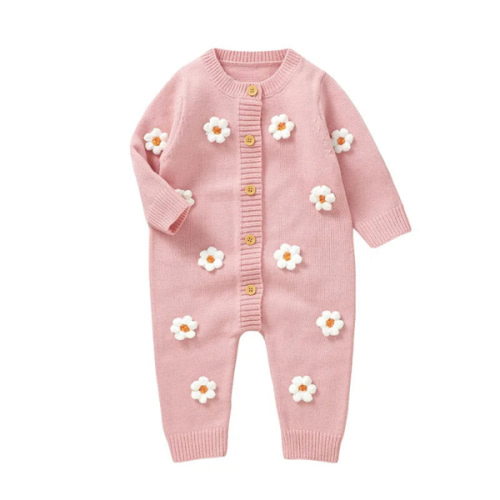 DAISIES Knitted Jumpsuit - Hazel & Bo