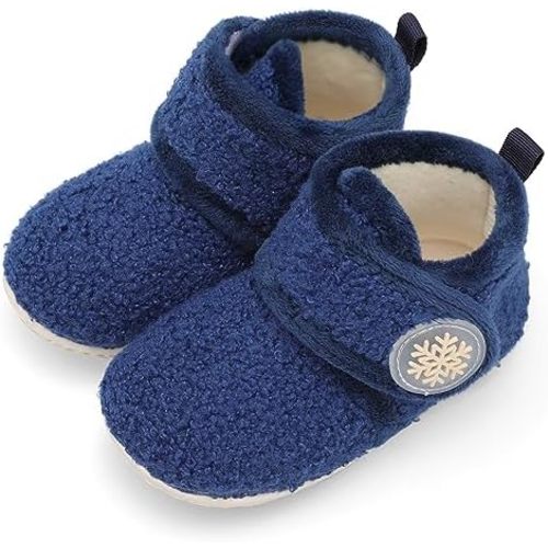 FEETCITY Baby Booties Girls Boys Infant Slippers First Walkers Shoes Warm Socks Newborn Crib Shoes