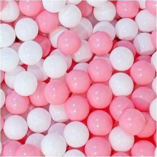 VivaVolt Ball Pit Balls 100 - Safe Phthalate Free BPA Free Ball Pits Balls for Toddlers, 2.2 Inch Bright Colors Crush Proof Plastic Balls, for Baby Ball Pit, Toddler Playhouse, Kid's Playpen Tunnel