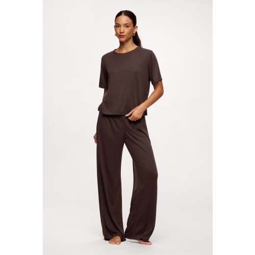 Tree Pointelle Pajama Set with Sleep Mask – nuuds