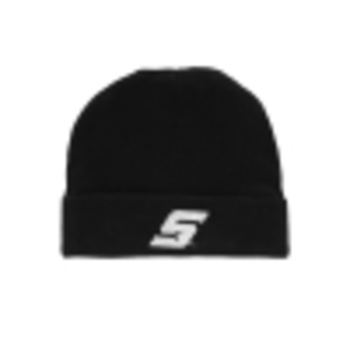 Rabbit Skins™ Infant Black Cap: Snap-on Consumer