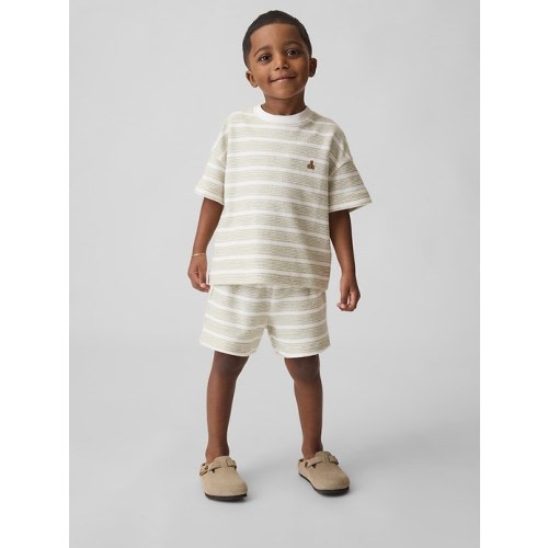 Baby & Toddler Terry Stripe Outfit Set - 3T