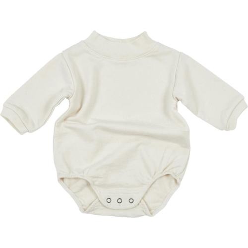 Organic Cotton Bubble Terry Romper