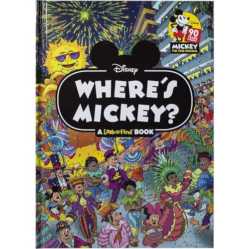 Disney - Where's Mickey Mouse - A Look and Find Book Activity Book - PI Kids