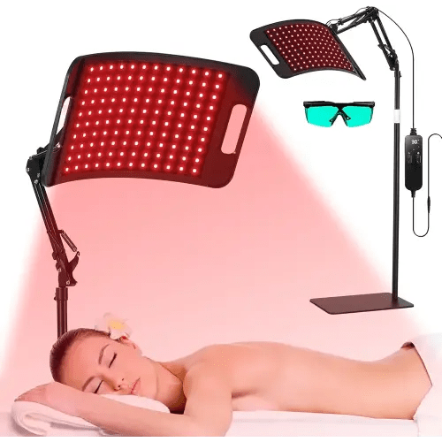 Red Light Therapy for Body face-660nm 850nm Infrared Light Therapy Panel 3 in 1 Led Bead red lamp Therapy Home Use,Gift idea for Mom Women Wife Sister Girlfriend