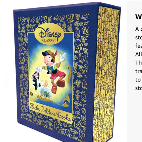 12 Beloved Disney Classic Little Golden Books (Boxed Set)