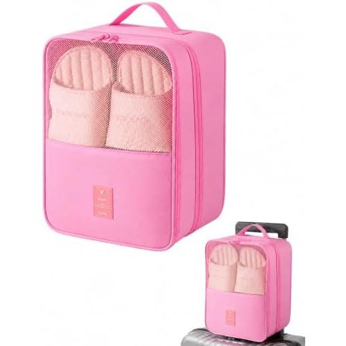 Portable Travel Shoe Bag for Luggage, Golf Shoe Bag for Storage and Packing