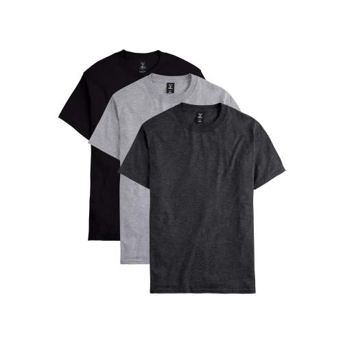 Hanes Men's and Big Men's Beefy T-Shirt, 3-Pack, Sizes M-3XL
