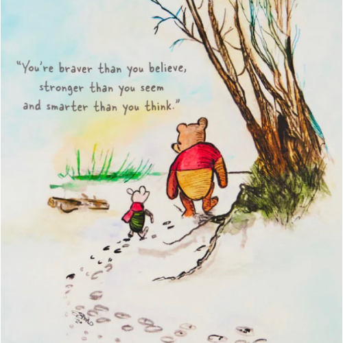 Winnie-the-Pooh Quote Playsilk – Sarah's Silks