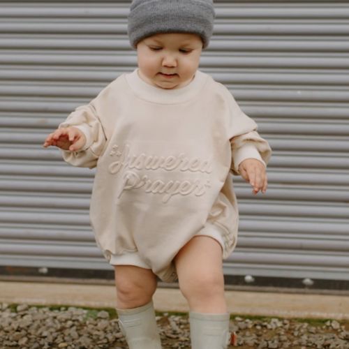 Answered Prayer Bubble Jumpsuit